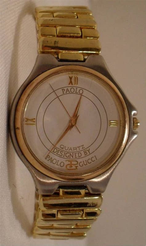 paolo gucci quartz ladies watch|auth Gucci ladies quartz watch.